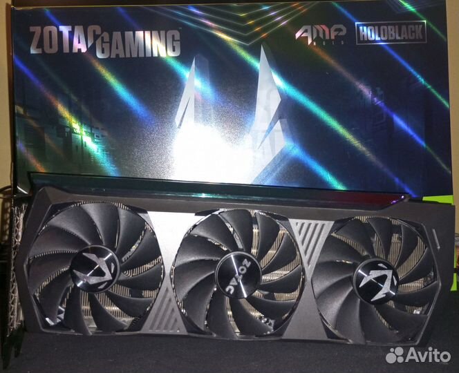 Видеокарта RTX 3070 TI Zotac AMP Holo