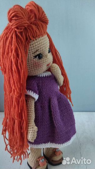 Вязаная кукла