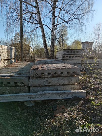 Плиты перекрытия бу