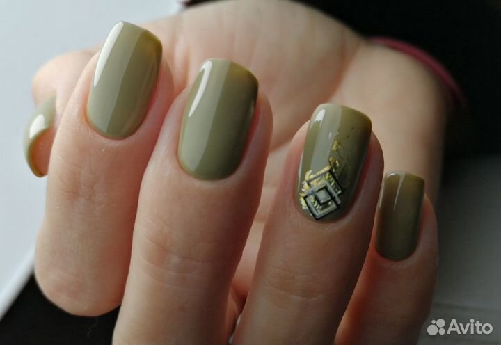 Маникюр Наращивание Солнечный