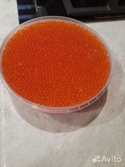 Красная икра форели