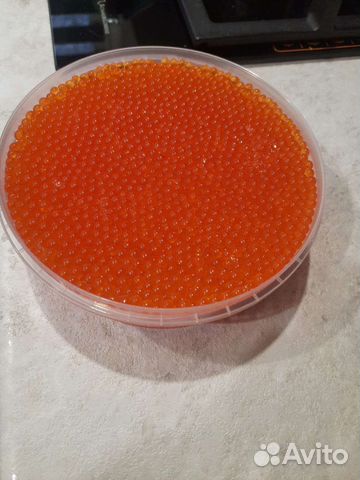 Красная икра форели