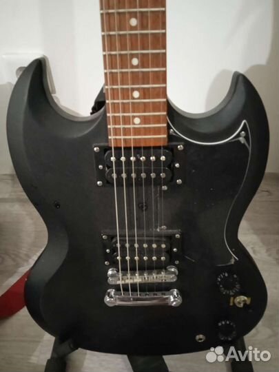 Epiphone SG Special Satin E1 Vintage Worn Ebony