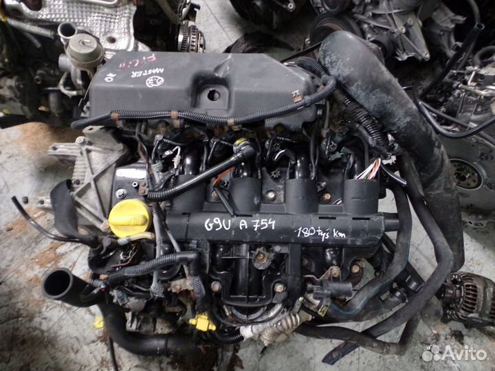 Двигатель 2.5dci G9U750/754 опель рено