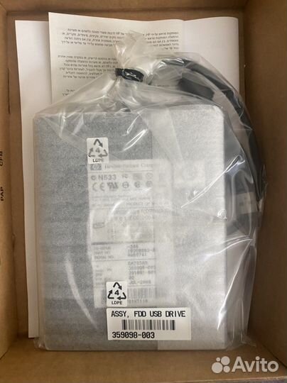 Hp дисковод внешний FD-05PUB USB