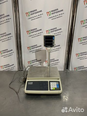 Весы торговые CAS PR-15 P