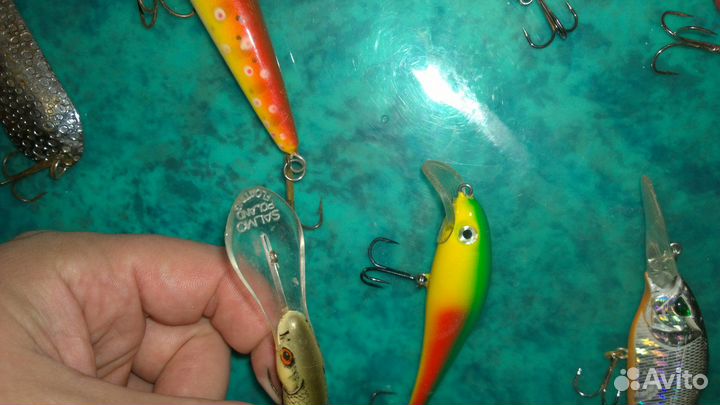 Воблеры для рыбалки (Salmo SSV Jesse Sprut)