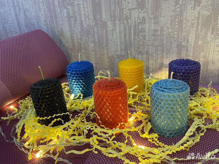 Свеча из натуральной вощины