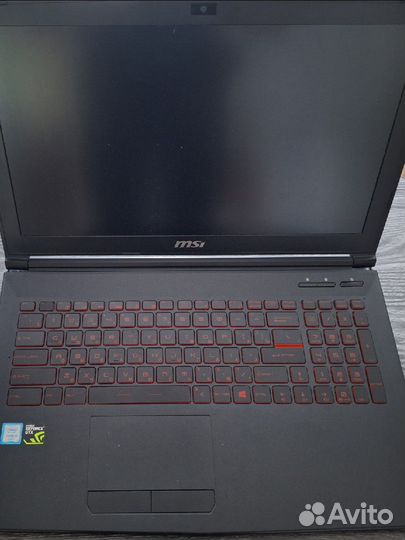 Игровой ноутбук msi