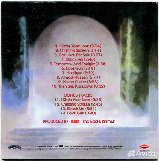 Лицензионный CD kiss - Love Gun