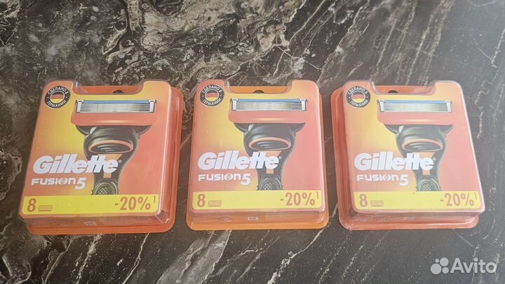 Сменные кассеты gillette fusion 5