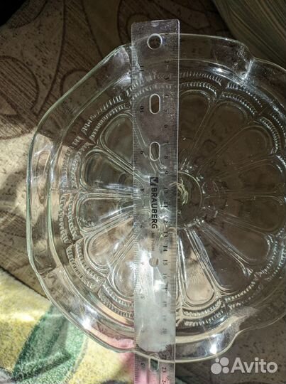 Винтажная,старинная ваза на ножке, фруктовница