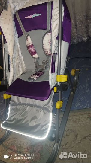 Коляска санки