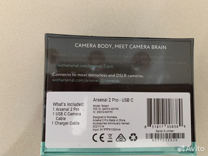 Умный помощник для фотокамеры Arsenal 2 Pro