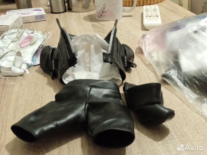 Кожаный костюм для Паолы