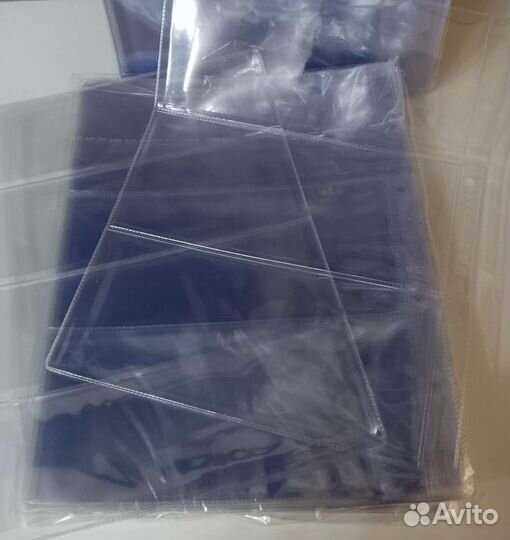 Лист для хранения бон (банкнот) на 3 и 4 ячейки