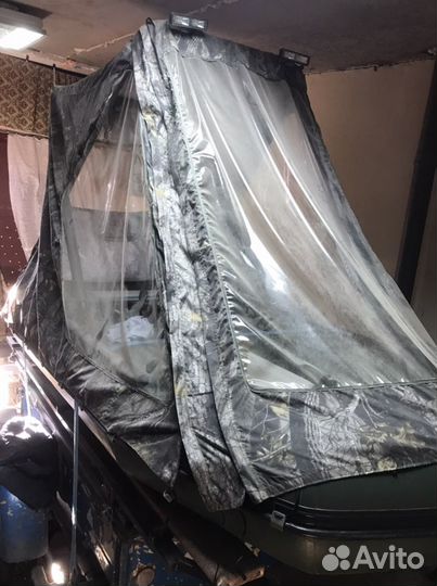 Ходовой тент на лодку пвх кама 260 Н