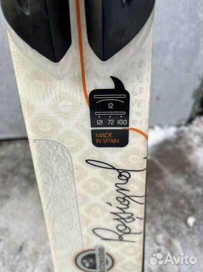 Горные лыжи женские комплект rossignol