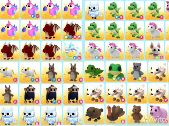 Adopt me Петы (любые на заказ)