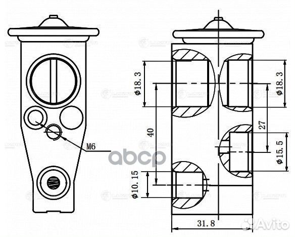 Ltrv 1919 клапан расширительный кондиционера T