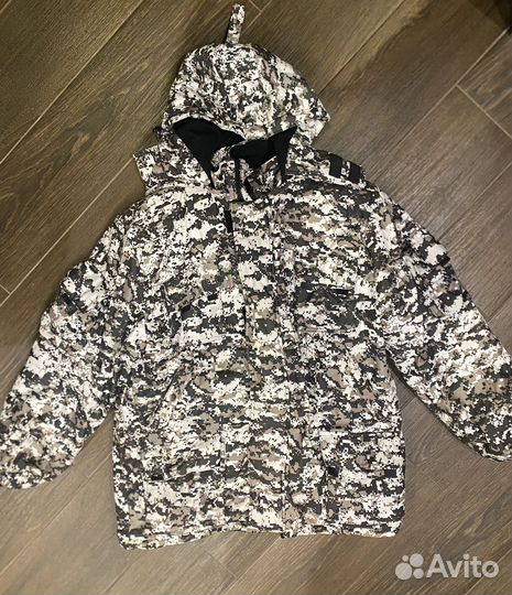 Камуфляжный костюм зимний