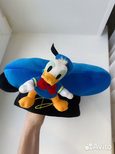 Диснейленд оригинал, берет, дональд дак, disney