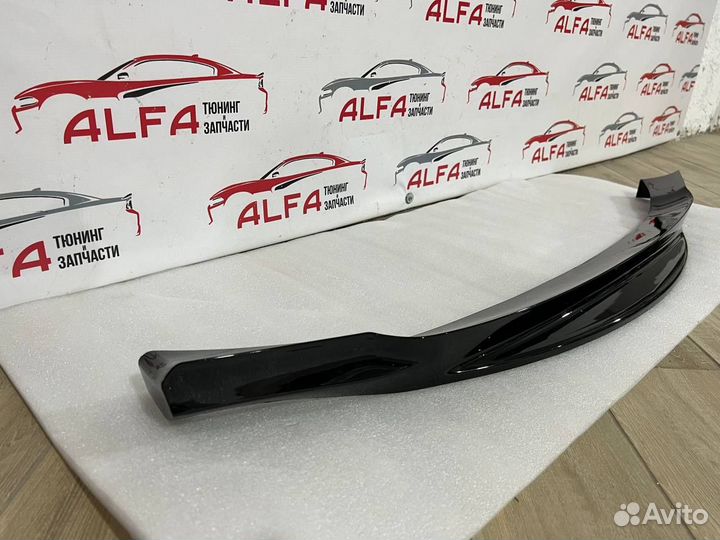 Губа переднего бампера BMW F10 m look