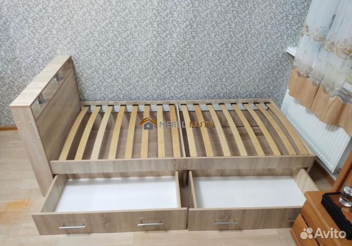 Кровать односпальная 90х200