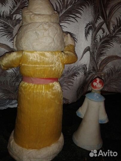 Дед мороз ватный