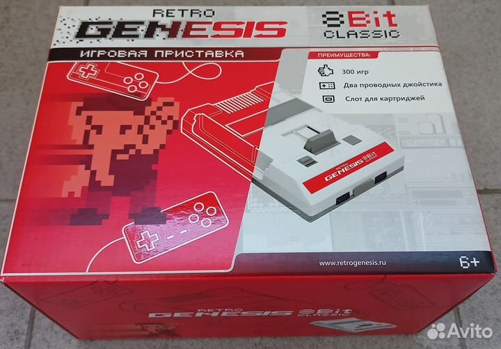 Игровая приставка dendy retro genesis wireless