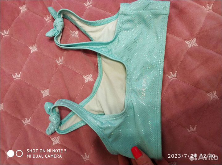 Calvin klein купальник на 6-7 лет