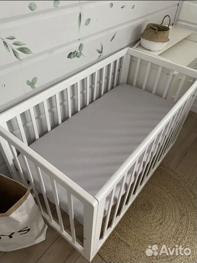 Бортики одеяло простыня в детскую кроватку