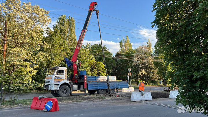 Аренда ямобура, услуги Бкм, на базе манипулятора