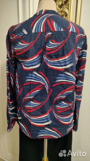 Tommy Hilfiger яркая хлопковая блузка