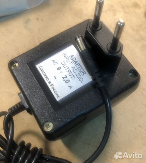 Блок питания 9в Ас разные