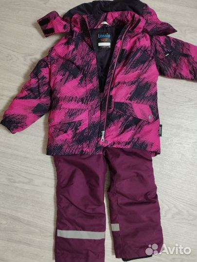 Демисезонный костюм для девочки 98
