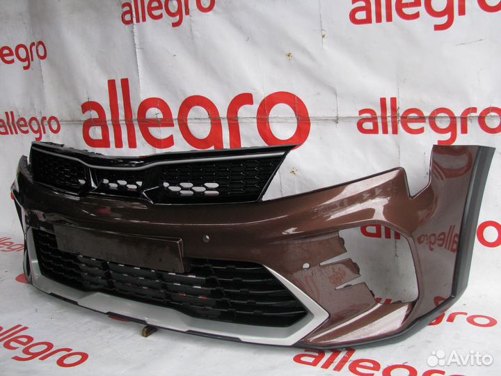 Kia Rio 4 X-Line Бампер передний 2020+