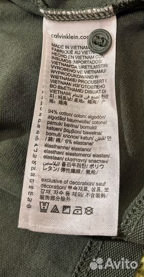 Поло Calvin Klein Оригинал