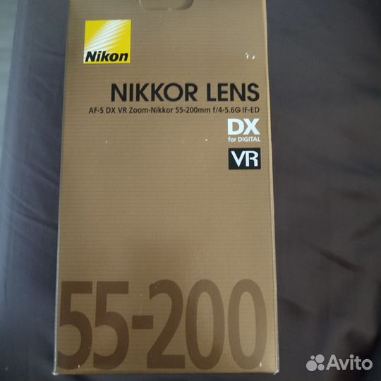 Объектив nikon 55 200mm