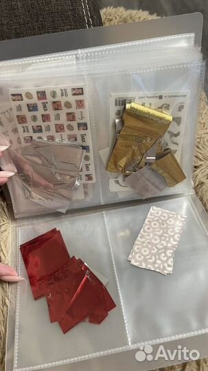 Альбом с наклейками для маникюра