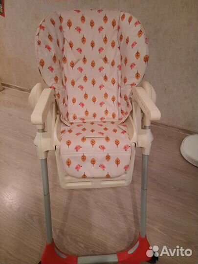 Стульчик для кормления chicco polly