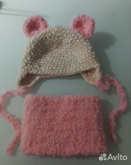 Шапка для девочки 36-38