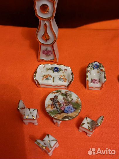 Мебель французская для куколак. Винтаж