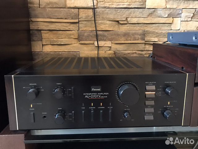 Усилитель сансуй AU D 707 X decad купить в Москве | Электроника | Авито