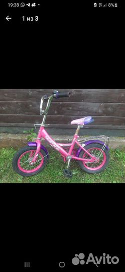 Детский велосипед от 3 лет бу