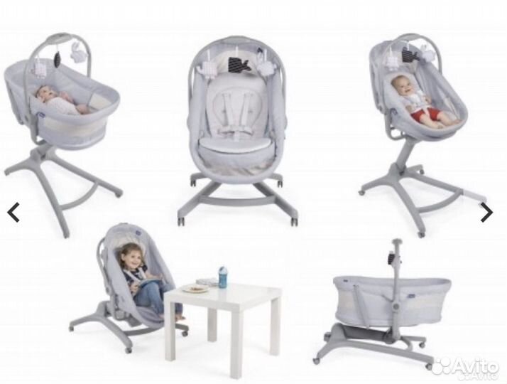Chicco baby hug 4 в 1 кроватка