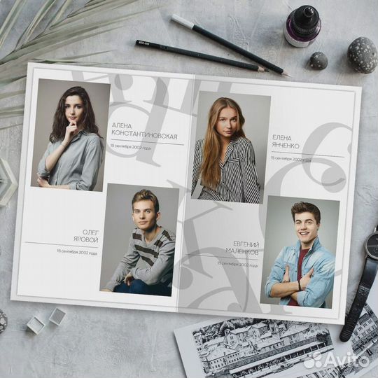 Выпускные альбомы для 4, 9 и 11 класса