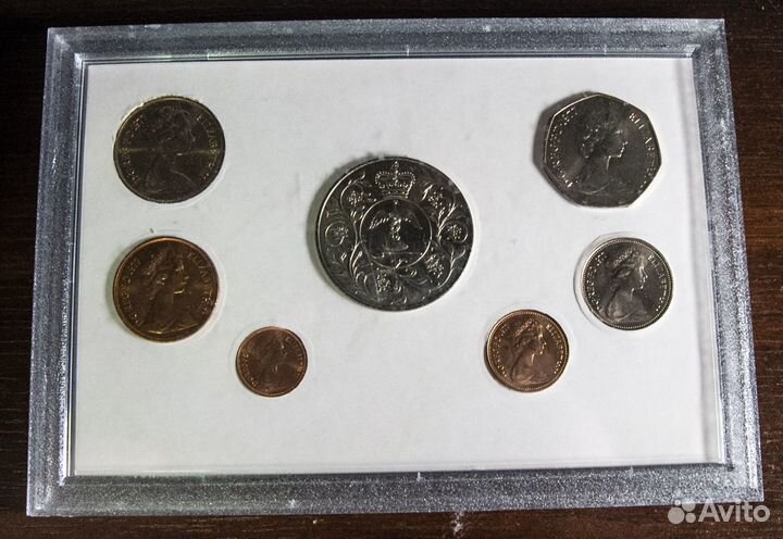 Юбилейный набор британских монет