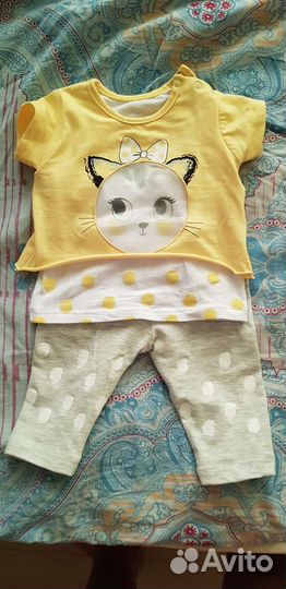 Костюм х/б 3-6 мес. 68 размер