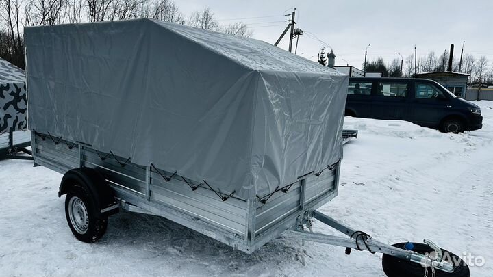 Прицеп новый оцинкованный 3.2х1.5 полный комплект